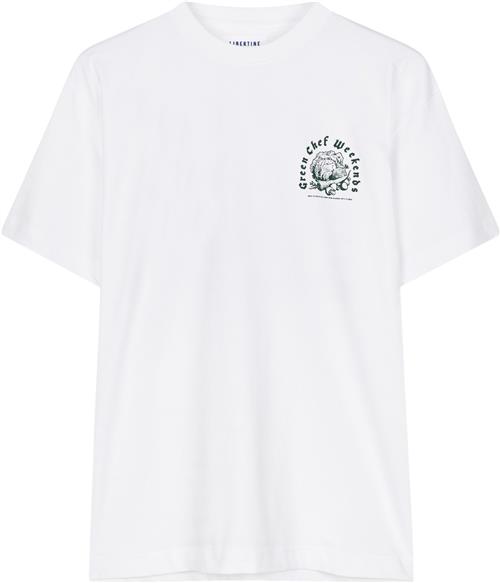 Libertine-Libertine Beat Green Chef Mand Hvid Kortærmede T-shirts Str XL - Bomuld hos Magasin