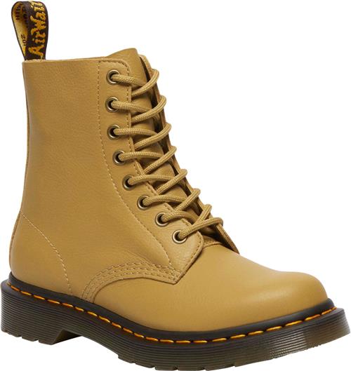 Se Dr. Martens 1460 Pascal Mustard Virginia Kvinde Mustard Snørestøvler Str 38 - hos Magasin ved Magasin