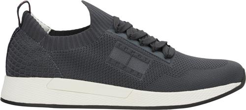 Tommy Hilfiger TJM Elevated Runner Knitted Mand New Charcoal Sneakers Str 43 - hos Magasin