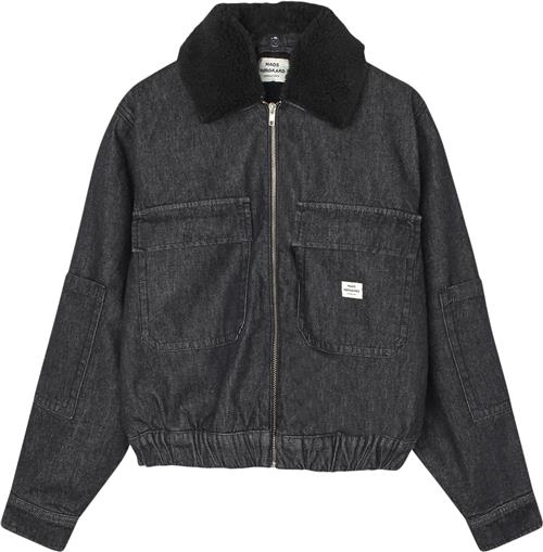 Mads Nørgaard - Copenhagen Dark Denim Sunny Jacket Kvinde Sort Overgangsjakker Str 42 Denim - hos Magasin