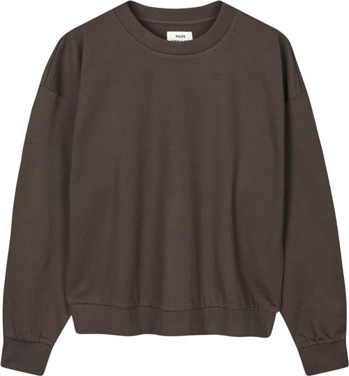 Mads Nørgaard - Copenhagen Airy Sweat Denver Sweatshirt Mand Brun Sweatshirts Str XS - hos Magasin