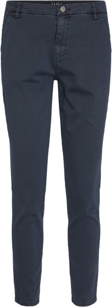 IVY Copenhagen Karmey Chino Kvinde Ultra Navy Bukser Med Smalle Ben Str 30 / 30'' - hos Magasin