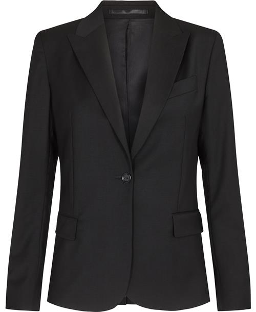 Filippa K Sasha Cool Wool Blazer Kvinde Black Blazere Str 38 - hos Magasin