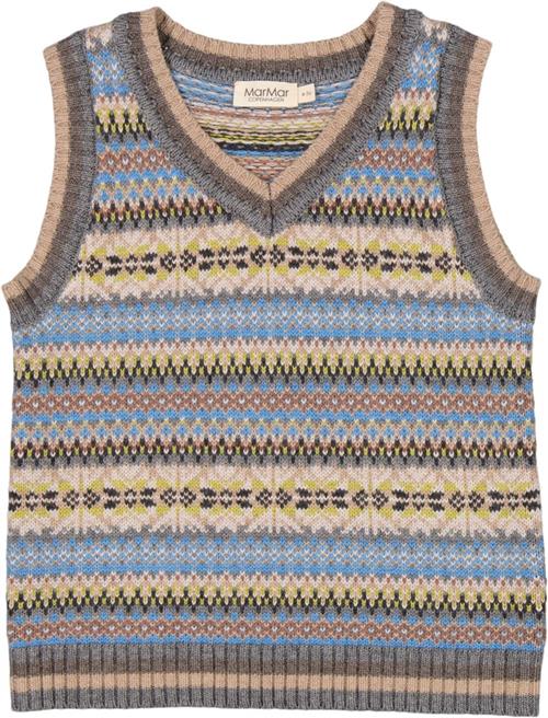 MarMar Copenhagen Taj Str 8-9Y|128/134 - Fair Isle Strik hos Magasin