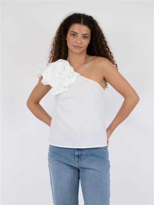 Neo Noir Kelina Rose Top Kvinde White Toppe Str 42 - hos Magasin