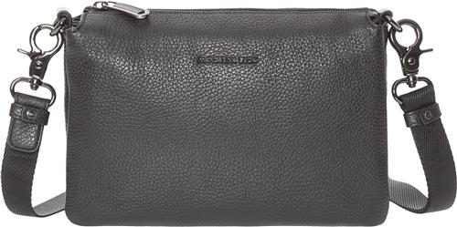 Mandarina Duck Mellow Leather Pochette / Nero 23x15x9 - Skuldertasker hos Magasin