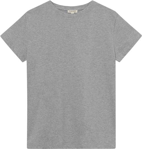 Se Studio Feder Freya Tshirt Str XL - Grey Melange Kortærmede T-shirts Bomuld hos Magasin ved Magasin