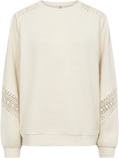 Se soyaconcept Scbanu 193 Kvinde 1620 Cream Sweatshirts Str XL - Polyester hos Magasin ved Magasin