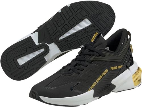 Puma Provoke XT FTR Moto Træningssko Kvinde Sort Fitnesssko Str 40.5 - hos Magasin