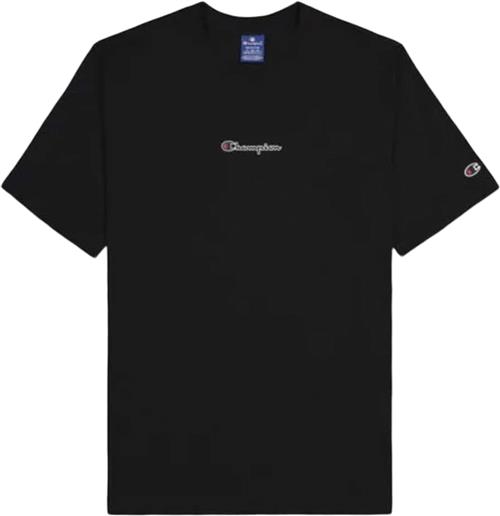 Se Champion Crewneck Tshirt Mand Black Beauty Kortærmede T-shirts Str L - Bomuld hos Magasin ved Magasin