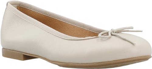 Cashott Caselvira Ballerina Smooth Leather Kvinde Ivory Ballerinaer Str 40 - Læder hos Magasin