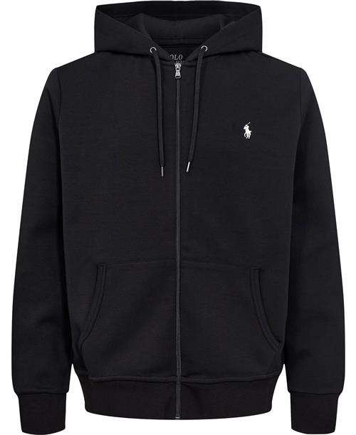 Polo Ralph Lauren Doubleknit Full-zip Hoodie Mand Sort Hoodies Str S - Bomuld hos Magasin