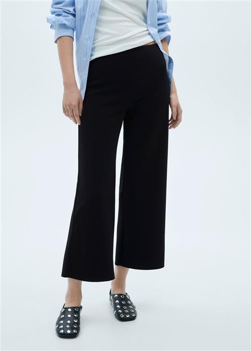 Se MANGO Trousers .- Magul Kvinde Black Bukser Plus Size Str XS - hos Magasin ved Magasin