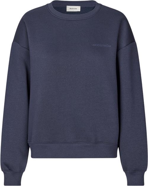 Se Modström Tiamd Sweat Kvinde Blå Sweatshirts Str M - hos Magasin ved Magasin