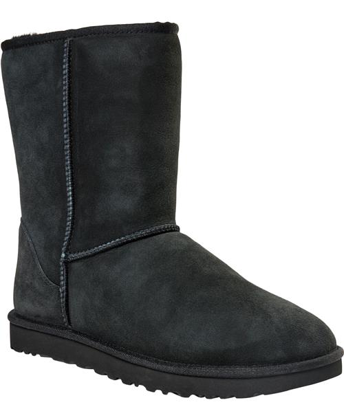 UGG W Classic Short II Kvinde Black Vinterstøvler Str 43 - hos Magasin