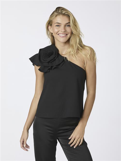 Se Neo Noir Kelina Rose Top Kvinde Black Toppe Str 40 - hos Magasin ved Magasin