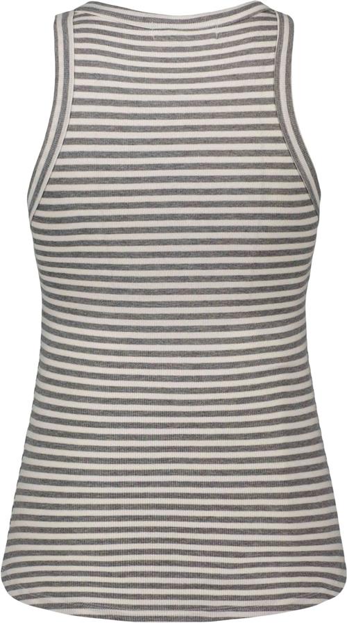 Sofie Schnoor Top Kvinde Grey Striped Tanktoppe Str S - hos Magasin