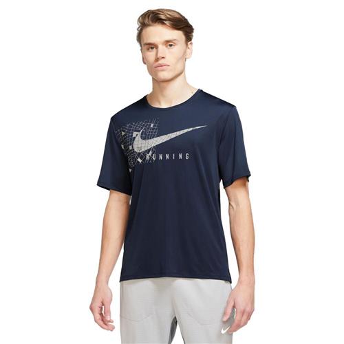 Nike Dri Fit Miler Run Division Flash T Shirt S - T-shirts hos Magasin