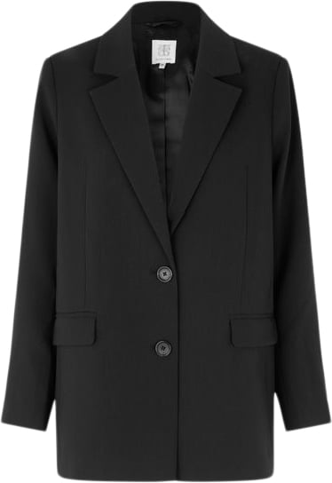 Second Female Evie Classic Blazer Kvinde Black Blazere Str L - hos Magasin