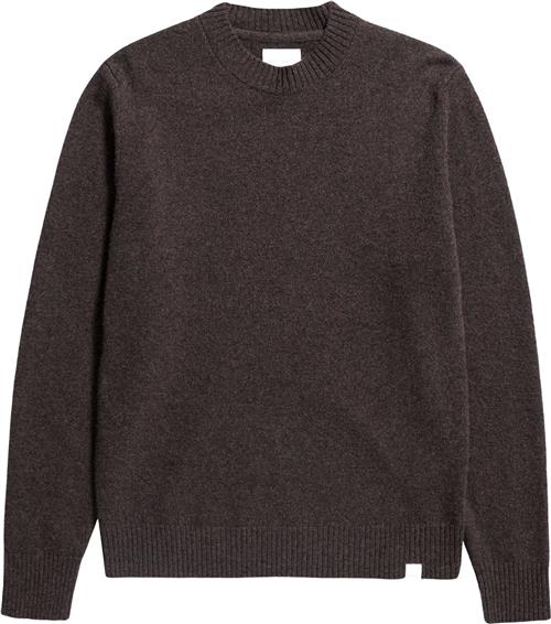 Se Norse Projects Norse Standard Merino Lambswool Sweater Mand Heathland Brown Sweaters Str S Merino - hos Magasin ved Magasin