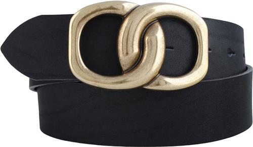 BOSSWIK D10208/40 Belt, Black 085 - Bælter Læder hos Magasin