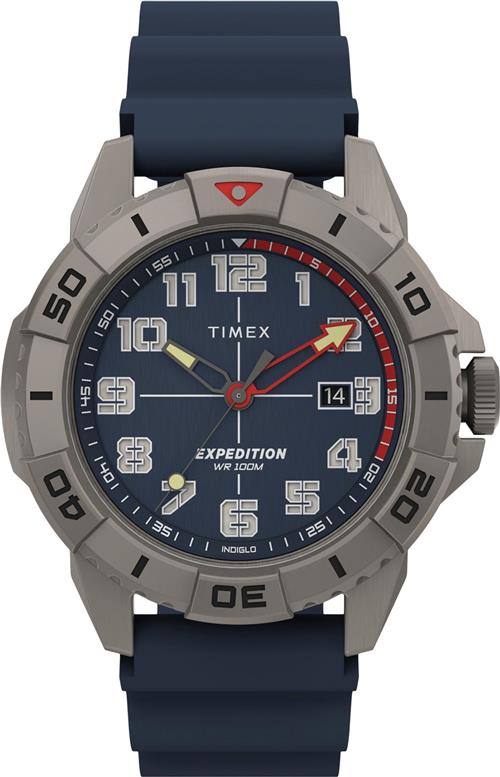 Timex Expedition North Ridge IP Titanium Metal Case Blue Dial Blue One size - Ure hos Magasin