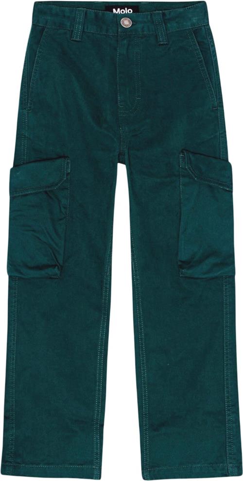 Molo Austin Str 9 år / 134 cm - Grøn Jeans Bomuld hos Magasin