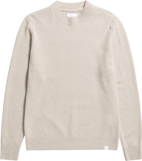 Se Norse Projects Norse Standard Merino Lambswool Sweater Mand Oatmeal Sweaters Str XL Merino - hos Magasin ved Magasin