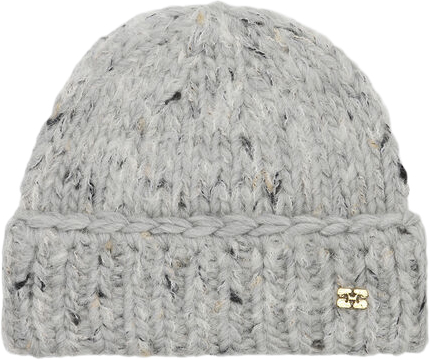 Se Ganni Chunky Marled Handknit Beanie ONE SIZE - Huer hos Magasin ved Magasin