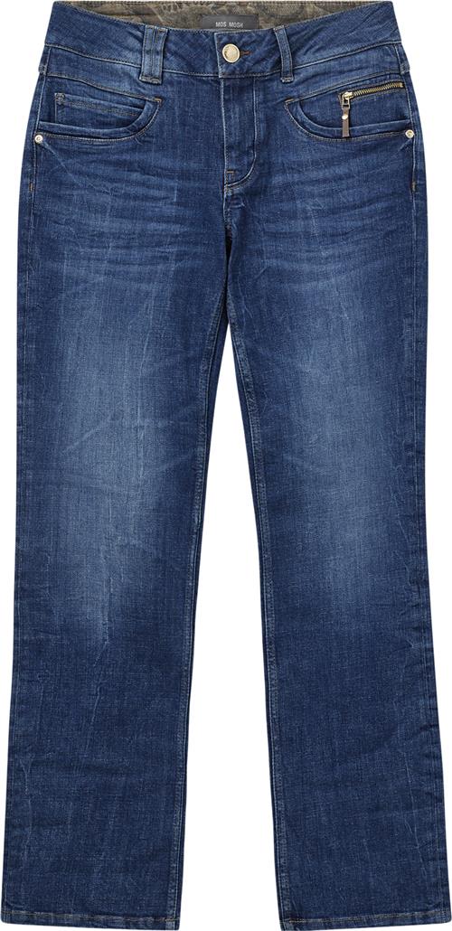 Mos Mosh Mmcarla Naomi Group Jeans Kvinde Dark Blue Straight Jeans Str 25/Regular - hos Magasin