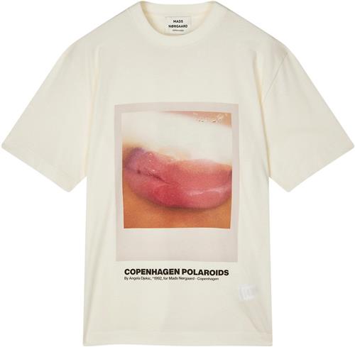 Mads Nørgaard - Copenhagen Single Organic Dassel Tee Kvinde Hvid Kortærmede T-shirts Str XS - Bomuld hos Magasin