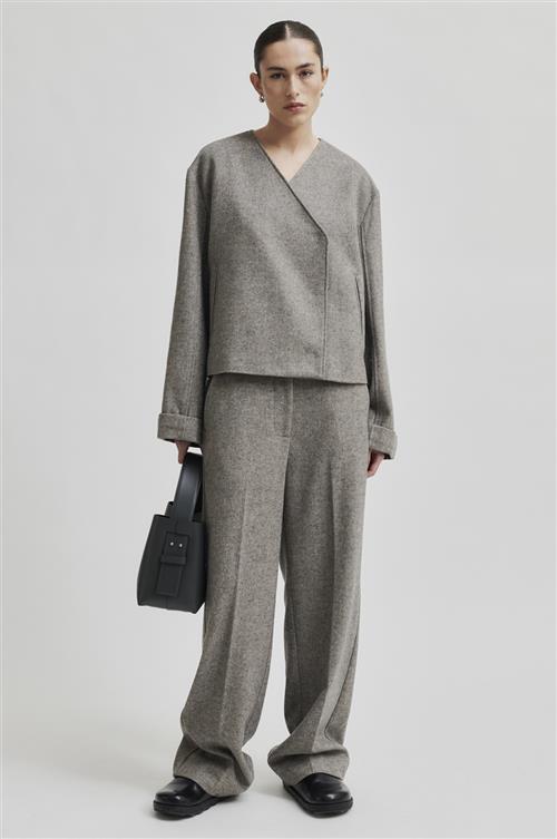 Second Female Levi Trousers Kvinde Volcanic Ash Bukser Str XL - hos Magasin