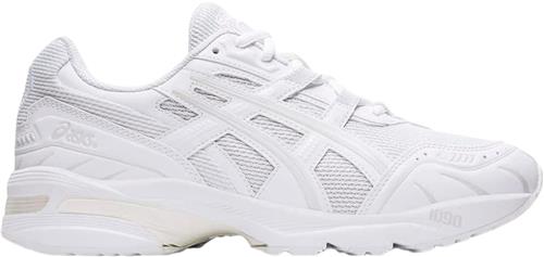 Se Asics Gel1090 Mand White/white Sneakers Str 41.5 - Læder hos Magasin ved Magasin