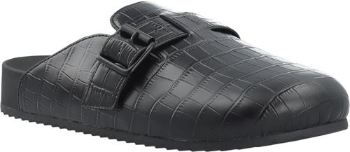 Se Bianco Sand Mule #C Kvinde Black Croco Slip-ins Str 39 - hos Magasin ved Magasin