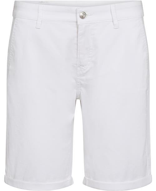 MAC Jeans Chino Shorts Kvinde Hvid Denim Shorts Str 09/38 - hos Magasin