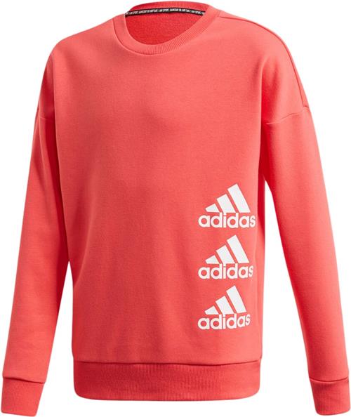 adidas Must Haves Crew Sweatshirt 110 - Sweatshirts & Hættetrøjer Bomuld hos Magasin