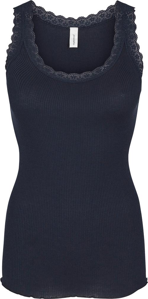 Se soyaconcept Scsarona 1 Kvinde Midnight Blue Tanktoppe Str S - Silke hos Magasin ved Magasin