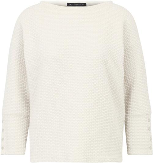 Betty Barclay Sweat Kurz 3/4 Ar Kvinde Pastel Sand Langærmede Bluser Str 48 - hos Magasin