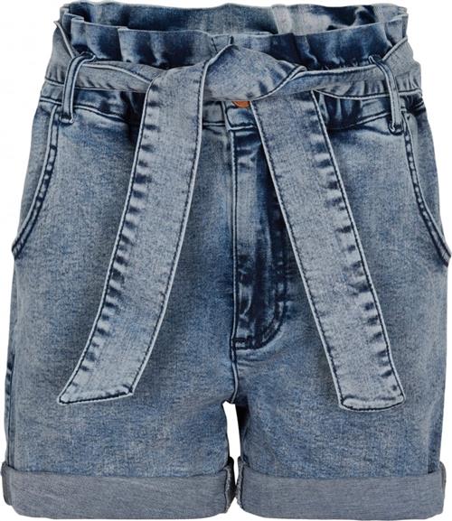 Costbart Nahle High Waist Denim Shorts Str 27 Denim - Blå Shorts & Bloomers hos Magasin