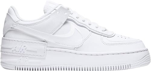 Nike air Force 1 Shadow Kvinde White Sneakers Str 38 - Læder hos Magasin