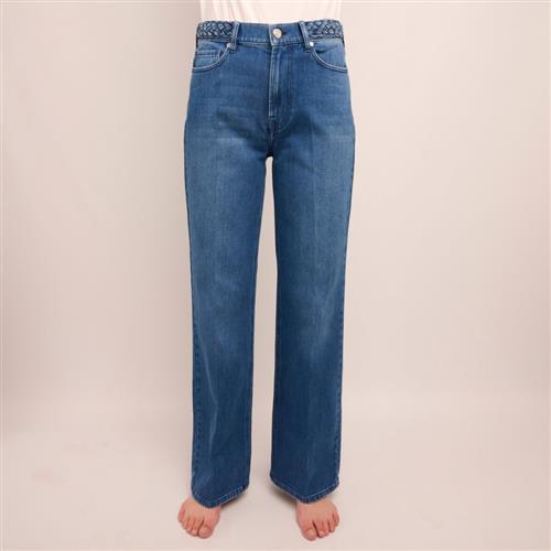 Se Tomorrow Brown Jeans Wash Bilbao Kvinde Denim Blue Straight Jeans Str 30 / 32 - hos Magasin ved Magasin