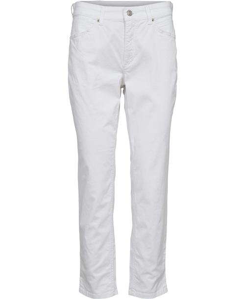 Se MAC Jeans Melanie 7/8 Kvinde Hvid Bukser Med Lige Ben Str W36 / L27 - hos Magasin ved Magasin