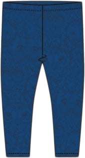 Soft Gallery Sgbpaula OWL Leggings Str 9m - True Blue Leggings hos Magasin