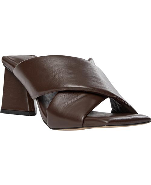 Shoe Biz Callie Kvinde Dark Brown Mules Str 40 - Læder hos Magasin