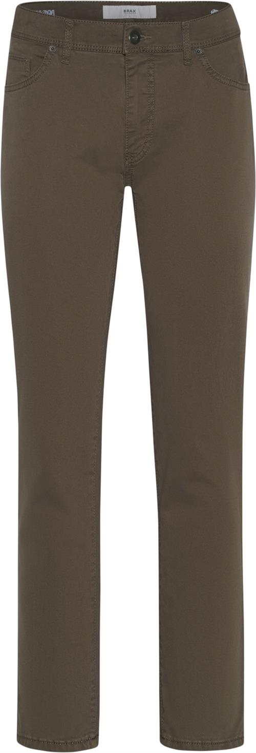 Se BRAX Style.Cadiz Mand 33 Khaki Chinos Str 36/32 - hos Magasin ved Magasin