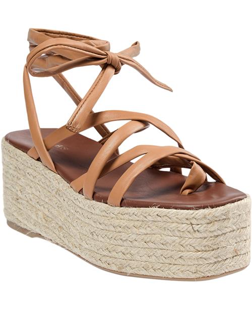 ALOHAS Pawpaw Camel Kvinde Camel Espadrillos Str 42 - hos Magasin