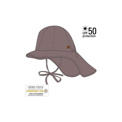 Mikk-Line Summerhat Long Neck Solid 51 (2/4Y) - Solhatte hos Magasin