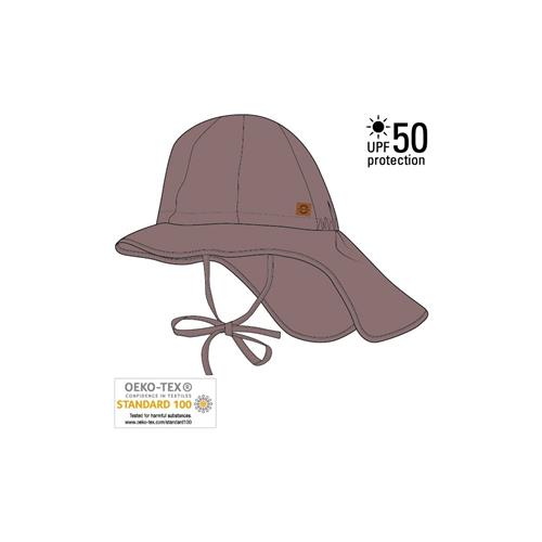 Mikk-Line Summerhat Long Neck Solid 43 (0/6M)Y - Solhatte hos Magasin