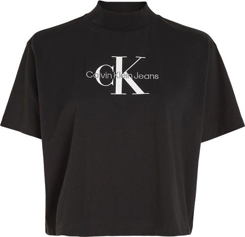 Se Calvin Klein Tshirt With Monologo Kvinde Beh Kortærmede T-shirts Str S - Bomuld hos Magasin ved Magasin