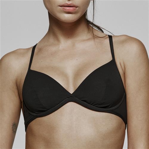 Sarda Tau Bralette med Fleksibel Bøjle T-shirt Bh'er Str E 70 - hos Magasin